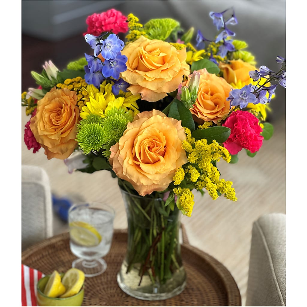 Bold & Bright – A Florist Original – Jasmin Florist, S Richmond Hl NY