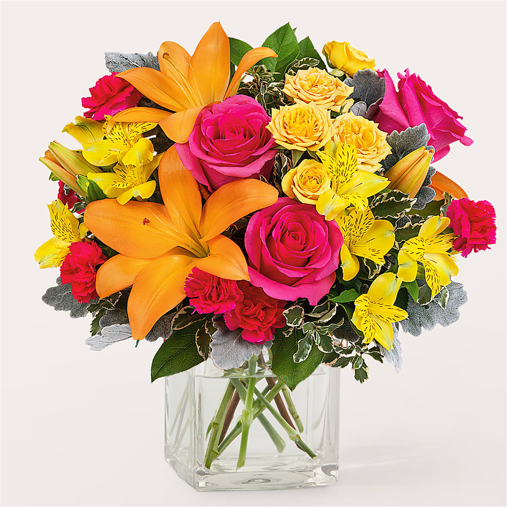 To the Tropics Bouquet – Jasmin Florist, S Richmond Hl NY