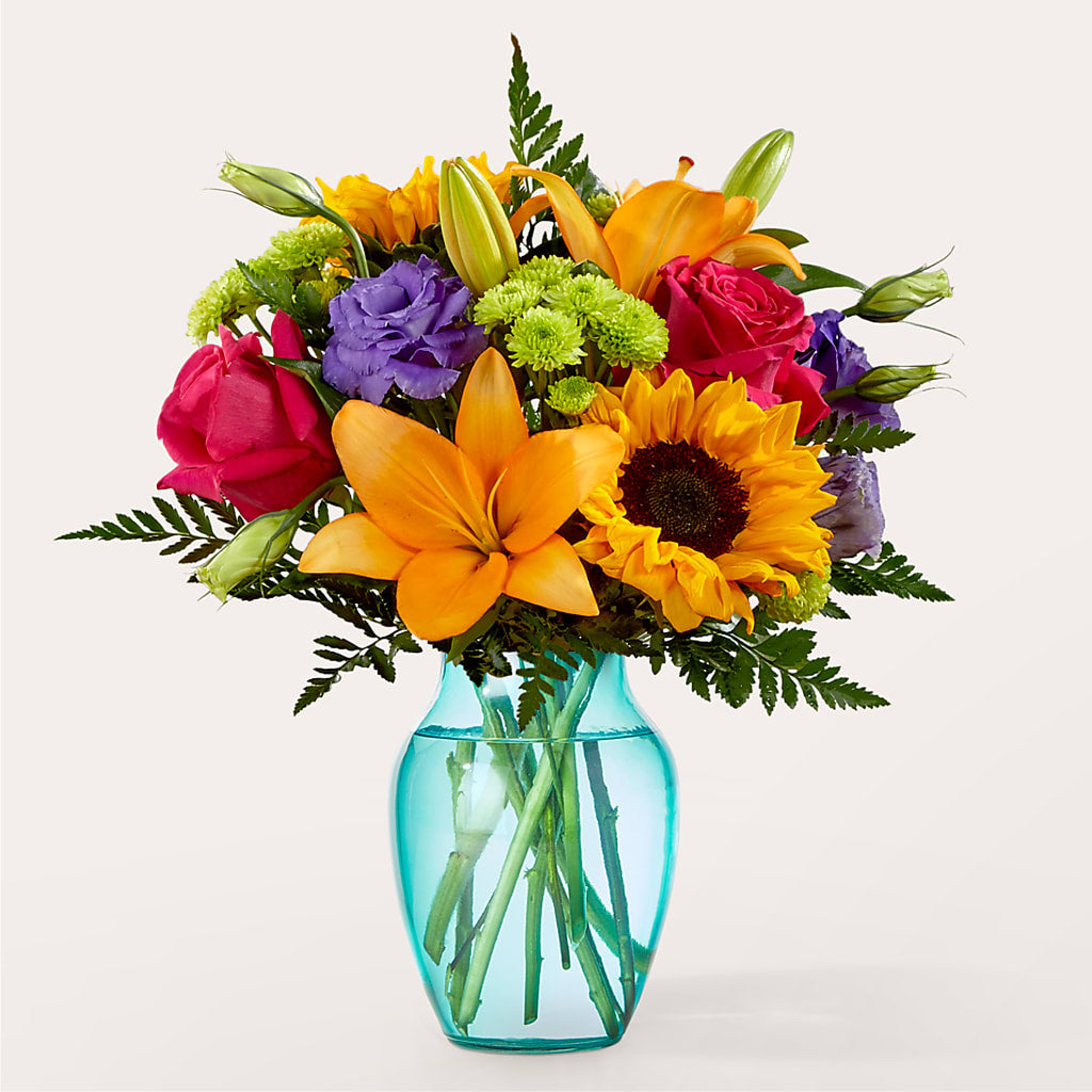 Double Rainbow Bouquet – Jasmin Florist, S Richmond Hl NY