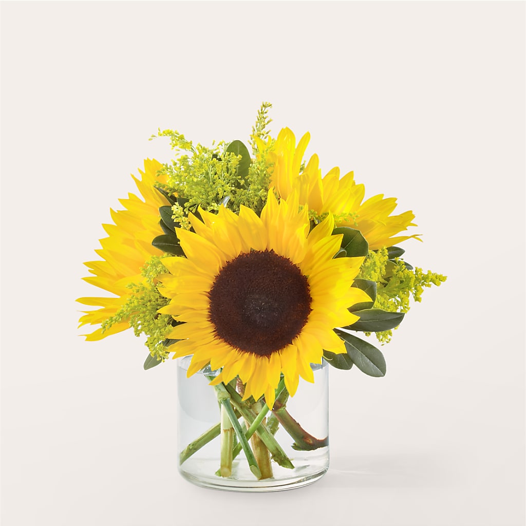Beaming Sunflower Bouquet – Jasmin Florist, S Richmond Hl NY