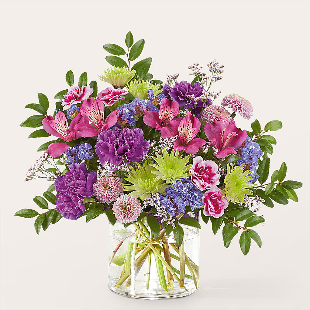 Glass Half Full Bouquet – Jasmin Florist, S Richmond Hl NY