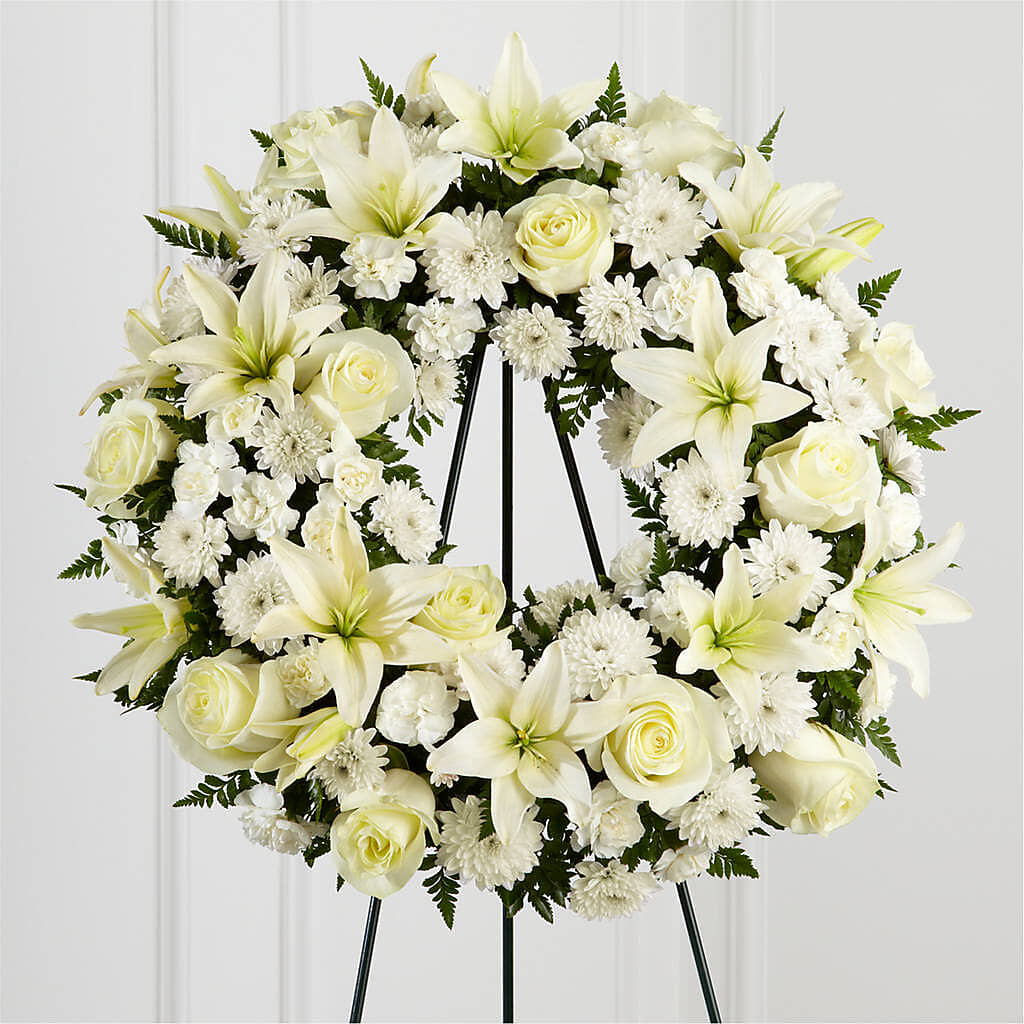 Treasured Tribute Wreath – Jasmin Florist, S Richmond Hl NY