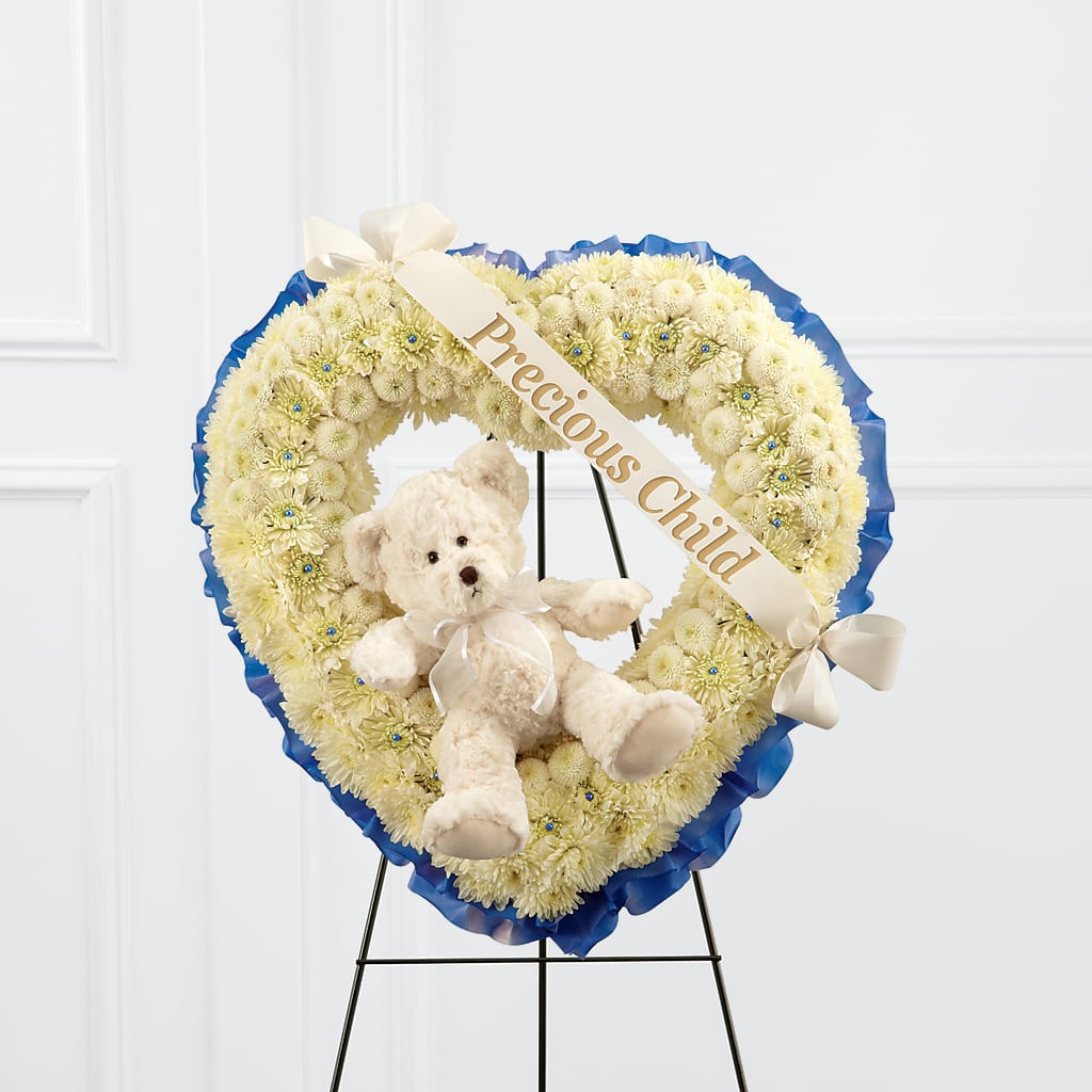 Precious Child Standing Heart – Jasmin Florist, S Richmond Hl NY