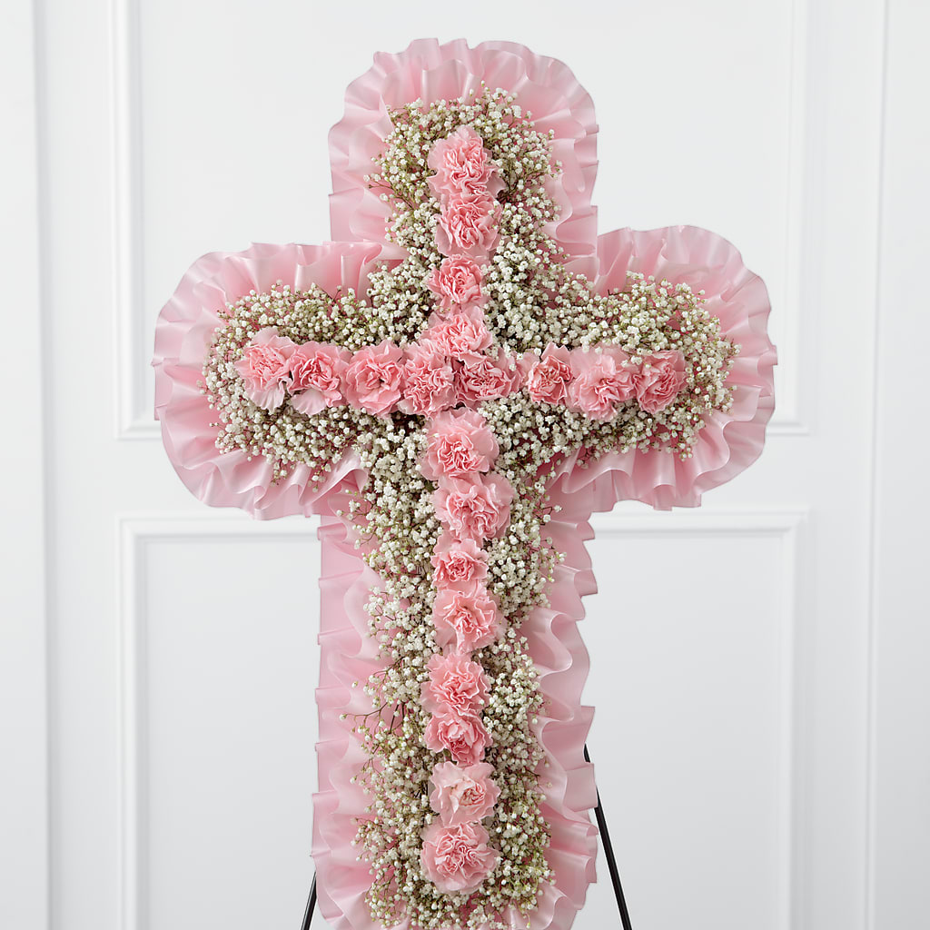 Angel's Cross Easel – Jasmin Florist, S Richmond Hl NY