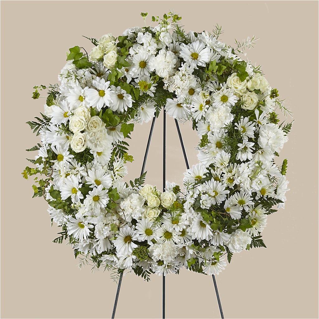 Faithful Wishes Wreath – Jasmin Florist, S Richmond Hl NY