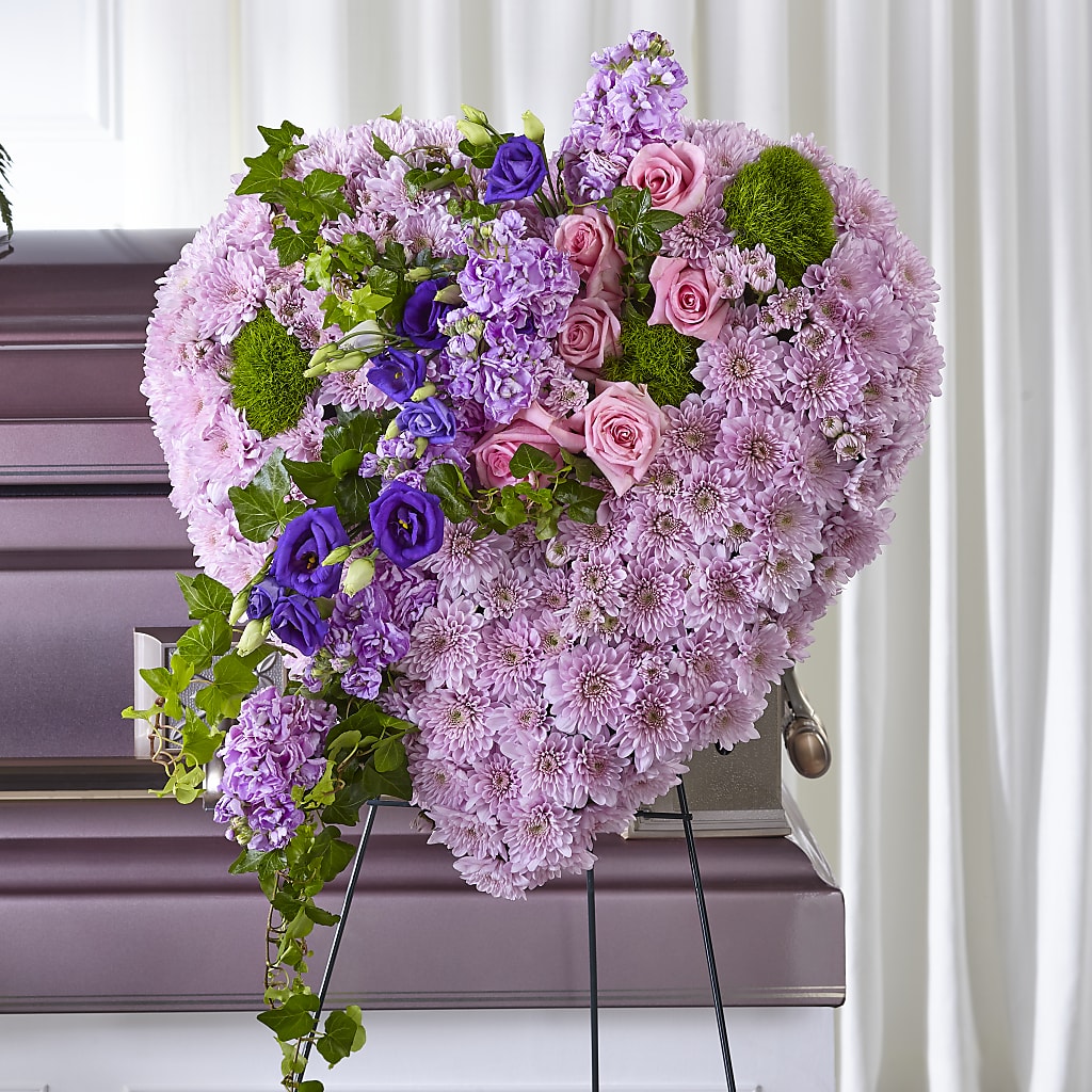 Treasured Love Standing Heart – Jasmin Florist, S Richmond Hl NY