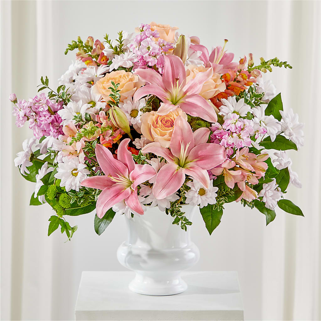 Heartfelt Gesture Urn Arrangement – Jasmin Florist, S Richmond Hl NY