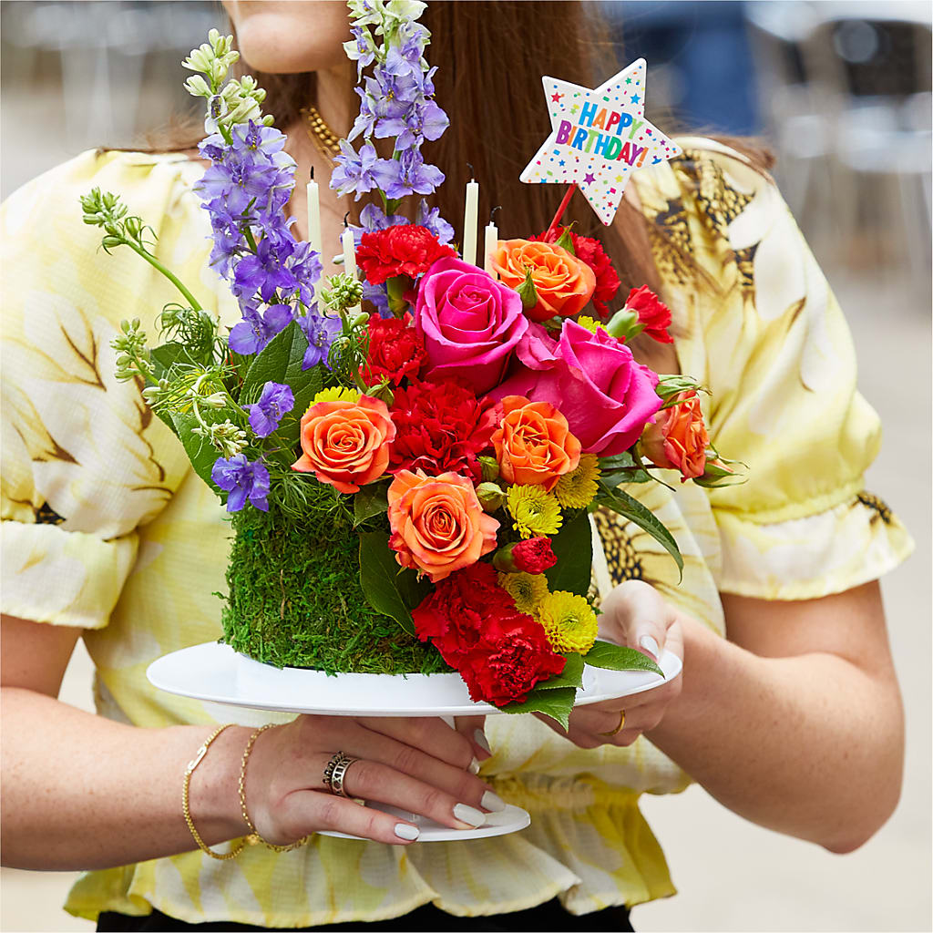 Best Year Yet Floral Cake – Jasmin Florist, S Richmond Hl NY