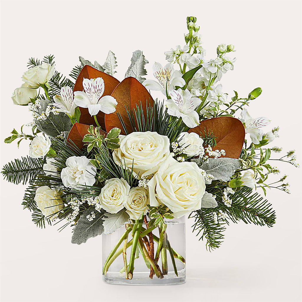 Fresh Snowfall Bouquet – Jasmin Florist, S Richmond Hl NY