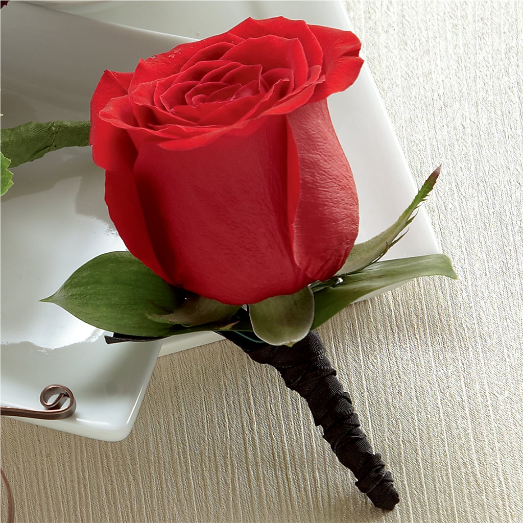 Red Rose Boutonniere – Jasmin Florist, S Richmond Hl NY