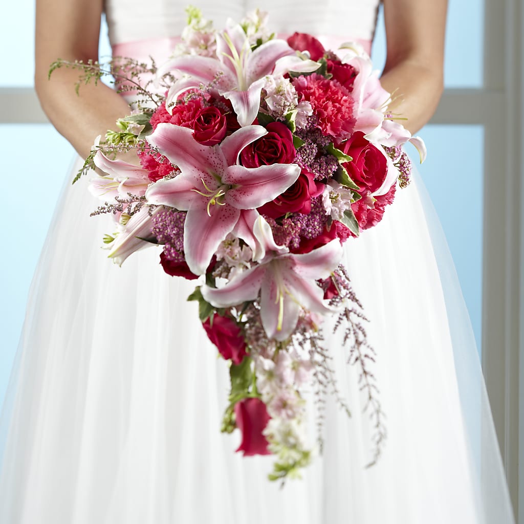 Lily & Rose Bouquet – Jasmin Florist, S Richmond Hl NY