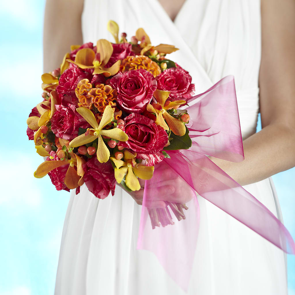 Brilliant Shades of Love Bouquet – Jasmin Florist, S Richmond Hl NY