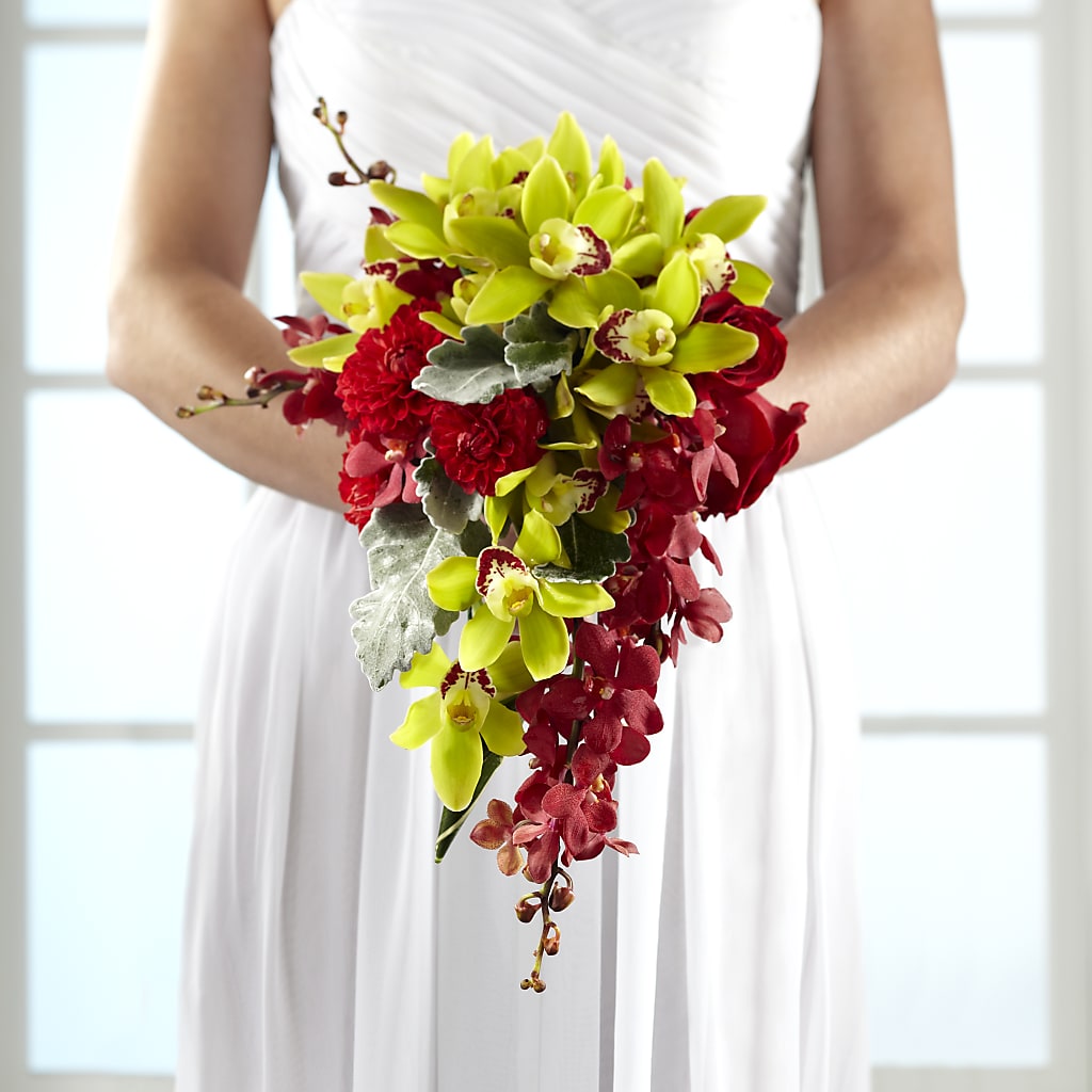 Elegant Orchid Bouquet – Jasmin Florist, S Richmond Hl NY