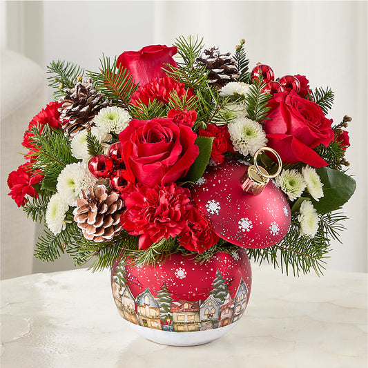 Christmas Carols Ornament –  Jasmin Florist, S Richmond Hl NY