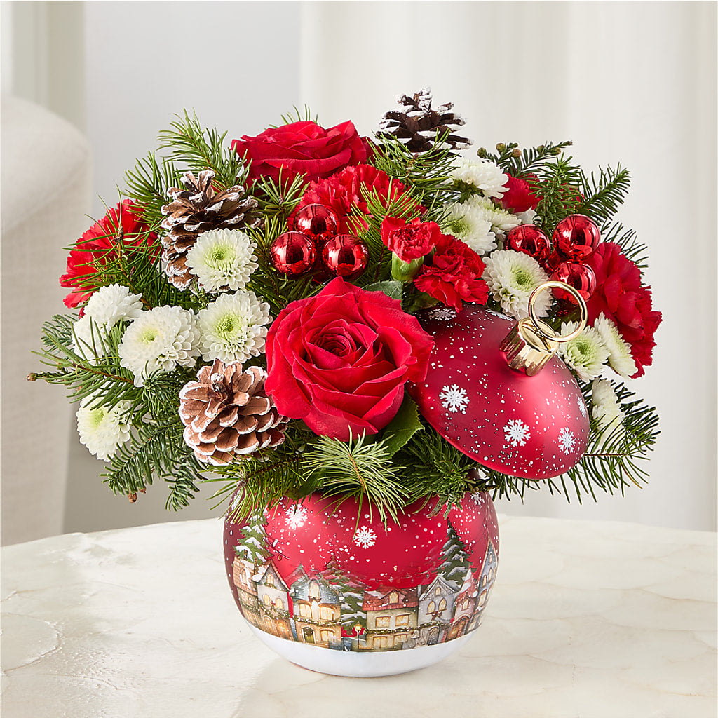 Christmas Carols Ornament –  Jasmin Florist, S Richmond Hl NY