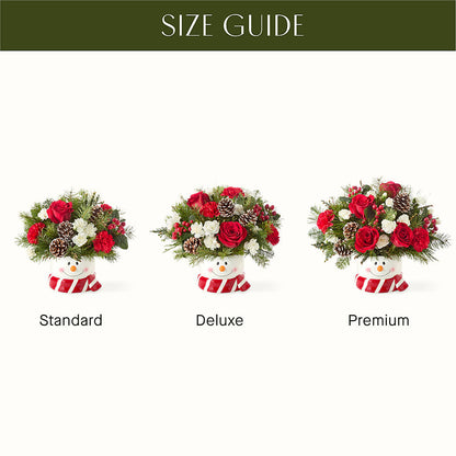 Jolly Snowman Bouquet –  Jasmin Florist, S Richmond Hl NY