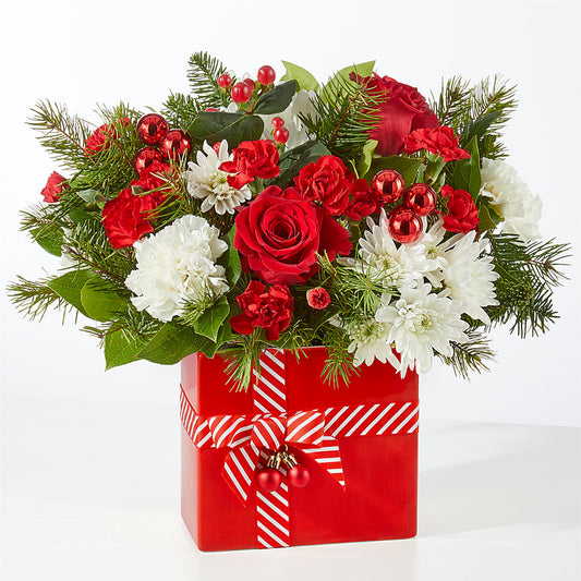 Presents Under the Tree Bouquet –  Jasmin Florist, S Richmond Hl NY