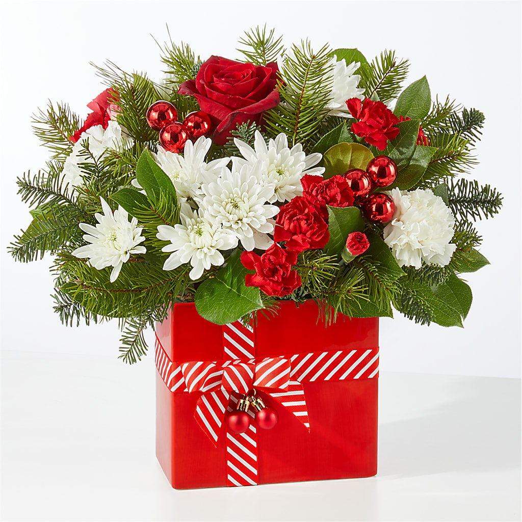 Presents Under the Tree Bouquet –  Jasmin Florist, S Richmond Hl NY