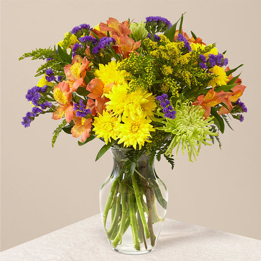 Marmalade Skies Bouquet –  Jasmin Florist, S Richmond Hl NY