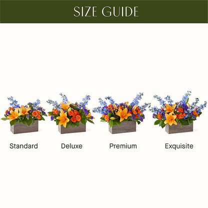 Radiant Citrus Box Bouquet –  Jasmin Florist, S Richmond Hl NY