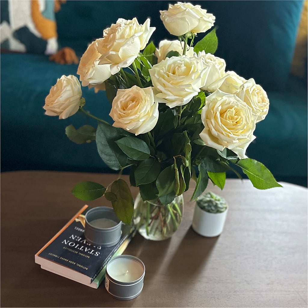 Long Stem Yellow Rose Bouquet –  Jasmin Florist, S Richmond Hl NY