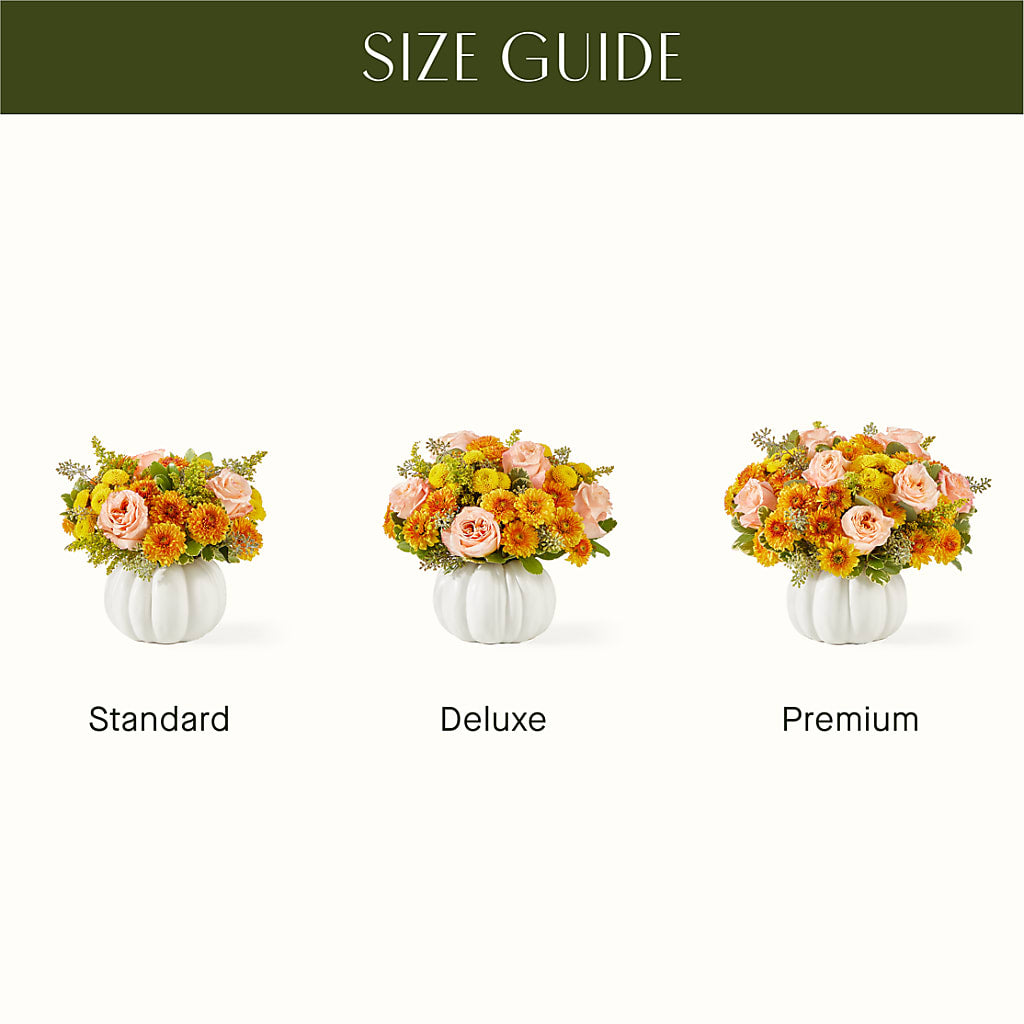 Peachy Pumpkin –  Jasmin Florist, S Richmond Hl NY