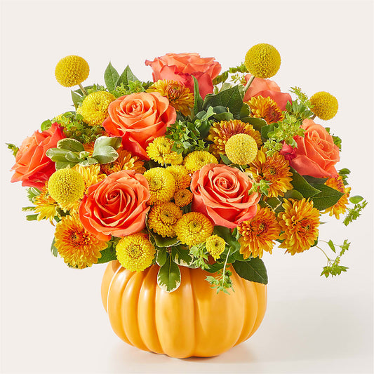 Gourdgeous Pumpkin –  Jasmin Florist, S Richmond Hl NY