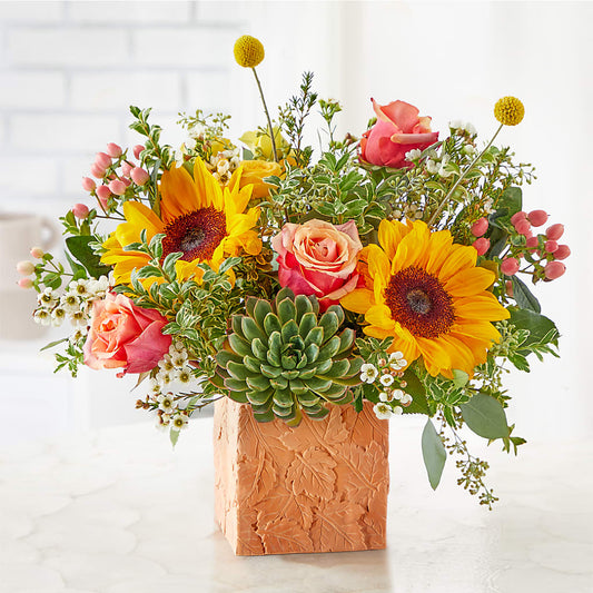 Sunflower Season Bouquet –  Jasmin Florist, S Richmond Hl NY
