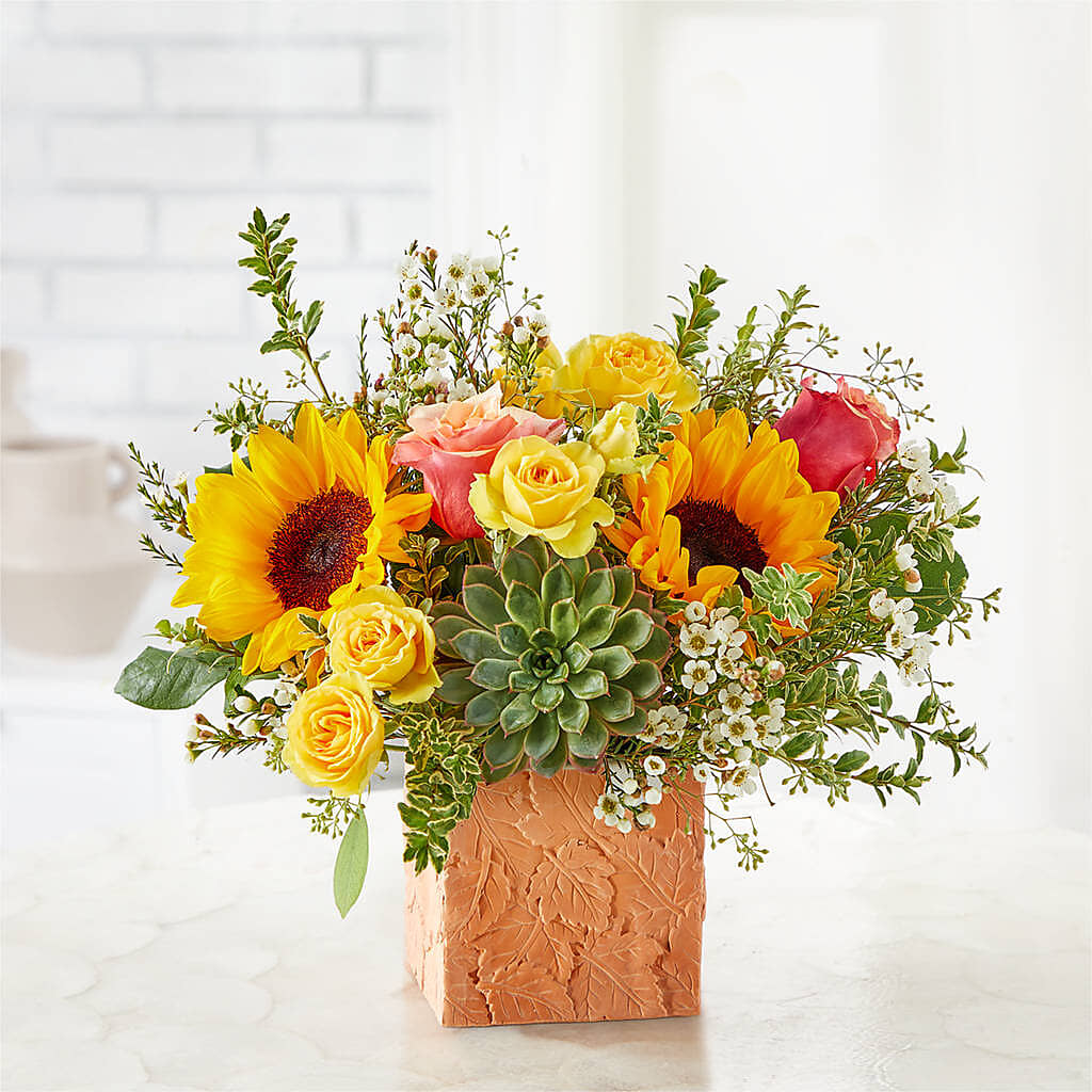 Sunflower Season Bouquet –  Jasmin Florist, S Richmond Hl NY