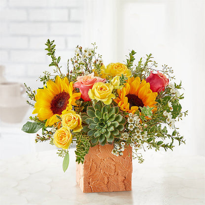 Sunflower Season Bouquet –  Jasmin Florist, S Richmond Hl NY