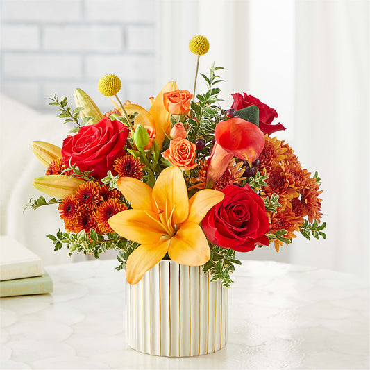 Scarlet Skies Bouquet –  Jasmin Florist, S Richmond Hl NY