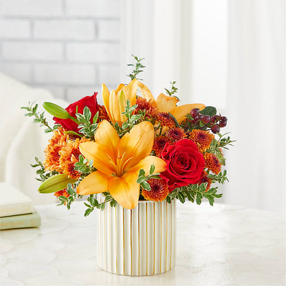Scarlet Skies Bouquet –  Jasmin Florist, S Richmond Hl NY