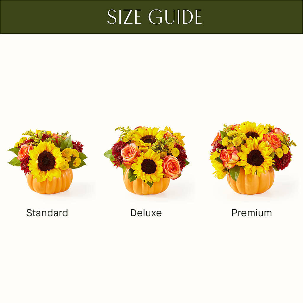 Golden Gourd Pumpkin Bouquet –  Jasmin Florist, S Richmond Hl NY