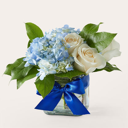 Sky Blue Delight Bouquet –  Jasmin Florist, S Richmond Hl NY