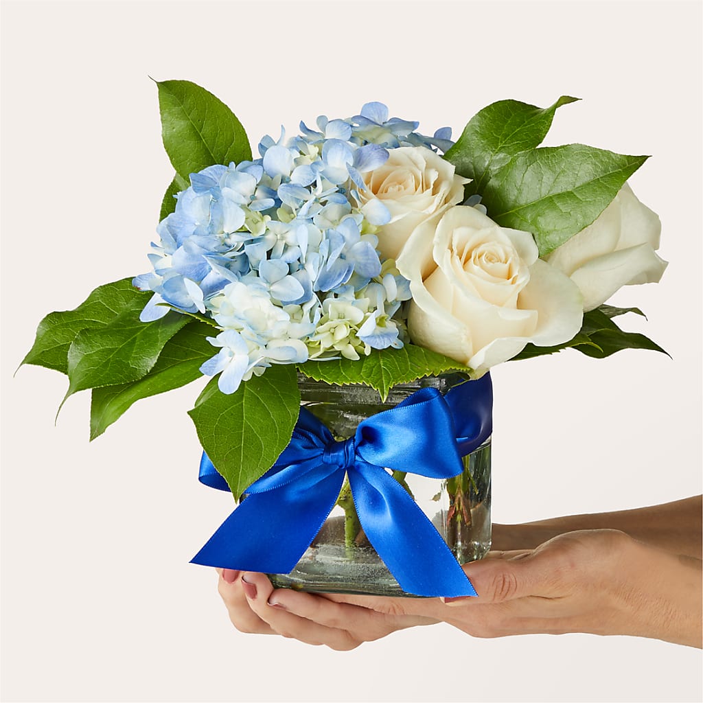 Sky Blue Delight Bouquet –  Jasmin Florist, S Richmond Hl NY