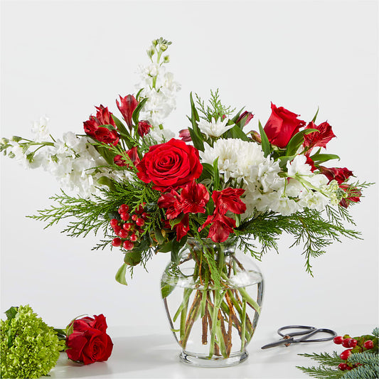 Merry Moment Bouquet – A Florist Original –  Jasmin Florist, S Richmond Hl NY