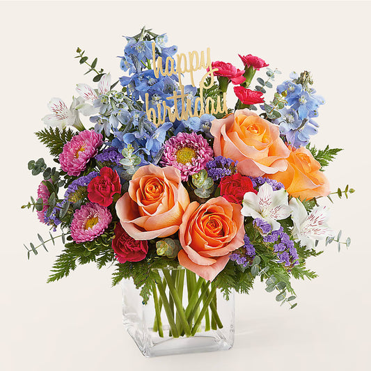 Birthday Bash Bouquet –  Jasmin Florist, S Richmond Hl NY