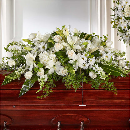 Abundance Casket Spray –  Jasmin Florist, S Richmond Hl NY