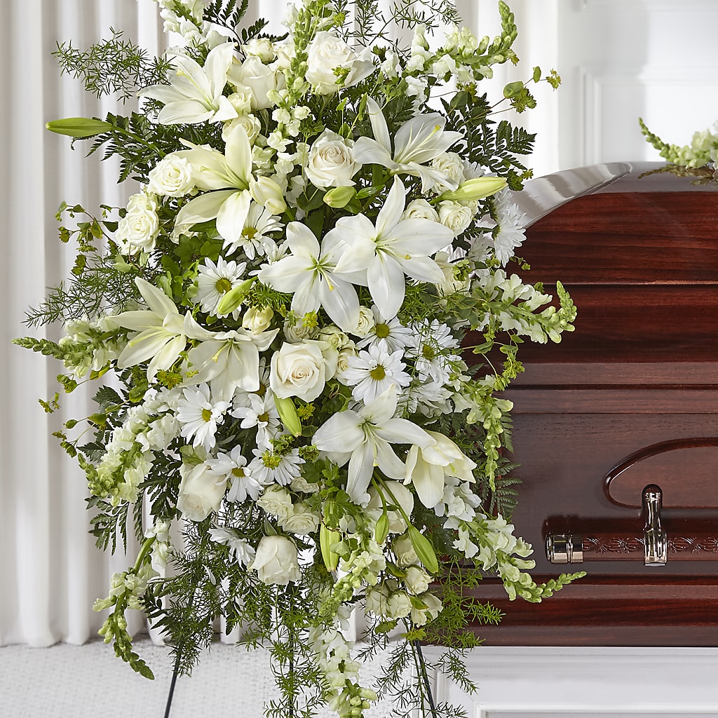 Loving Thoughts Standing Spray –  Jasmin Florist, S Richmond Hl NY