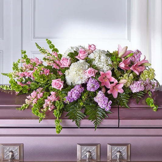 Life's Gratitude Casket Spray –  Jasmin Florist, S Richmond Hl NY