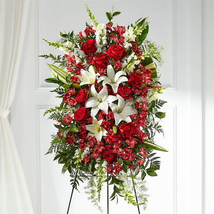 Everlasting Memory Standing Spray –  Jasmin Florist, S Richmond Hl NY