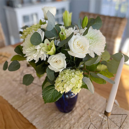 Snowy Dreams Bouquet –  Jasmin Florist, S Richmond Hl NY