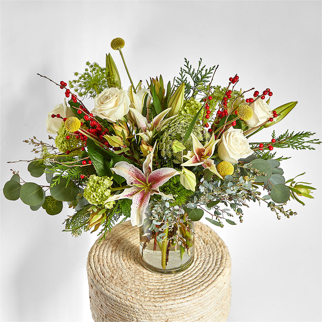 Berry & Bright Bouquet –  Jasmin Florist, S Richmond Hl NY