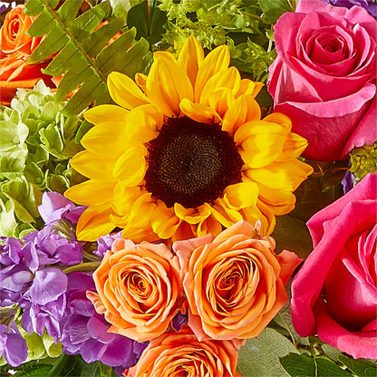 Vibrant Greetings Bouquet –  Jasmin Florist, S Richmond Hl NY