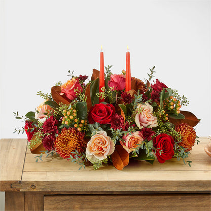 Gather Near Centerpiece –  Jasmin Florist, S Richmond Hl NY