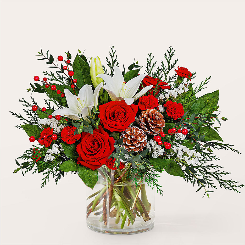 Best in Snow Bouquet –  Jasmin Florist, S Richmond Hl NY