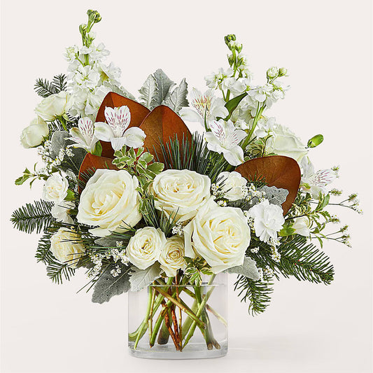 Fresh Snowfall Bouquet –  Jasmin Florist, S Richmond Hl NY