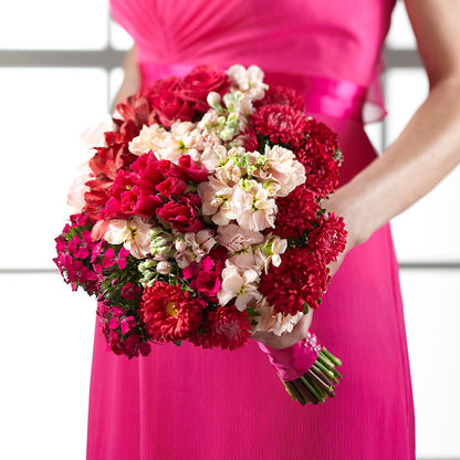 Pink Effervescence Bouquet –  Jasmin Florist, S Richmond Hl NY