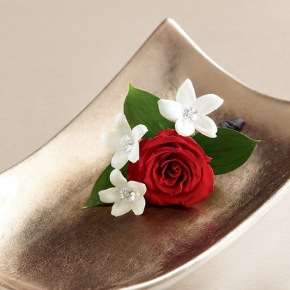 Poetry Boutonniere –  Jasmin Florist, S Richmond Hl NY