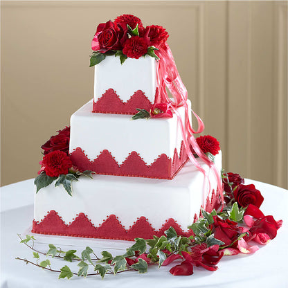 Forever Happiness Cake Decor –  Jasmin Florist, S Richmond Hl NY
